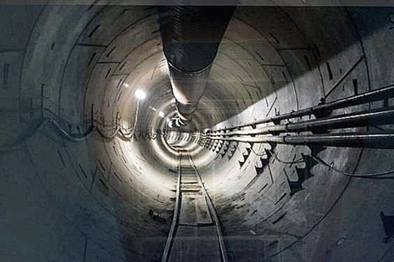 Musk Releases First Photo of Underground Car Tunnel in Los Angeles